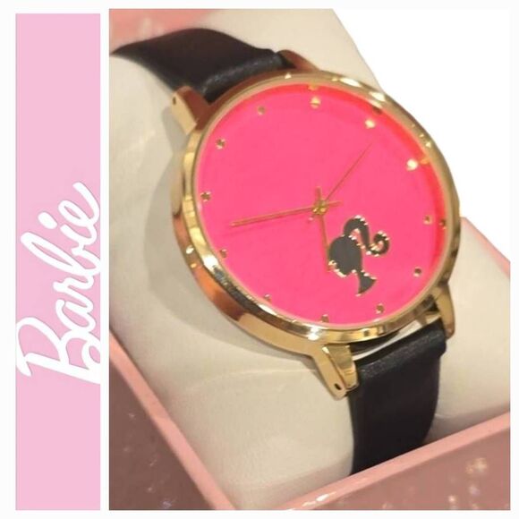 Barbie Logo Head Accutime Buckle Band Watch main image 10